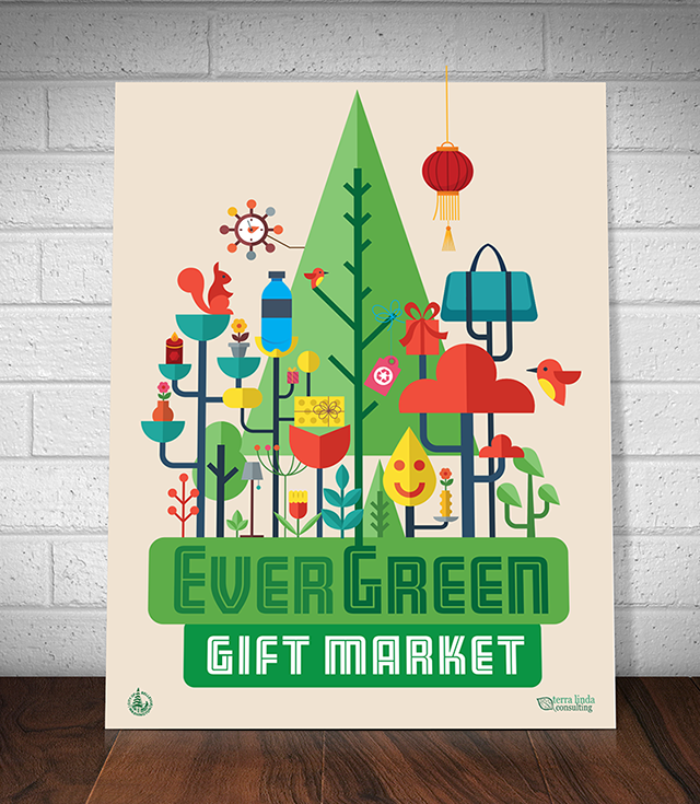 Evwergreen Market Poster Background 640